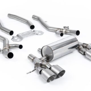 MILLTEK - SSXBM1319 - BMW 3-4 SERIES G80/G81-G82/G83 M3-M4 & M3-M4 COMPETITION S58 3.0 TURBO (OPF/GPF EQUIPPED CARS ONLY) 2020>2026 PARTICULATE FILTER-BACK