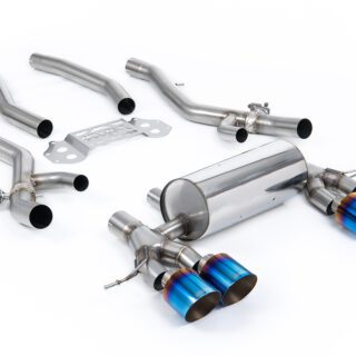 MILLTEK - SSXBM1320 - BMW 3-4 SERIES G80/G81-G82/G83 M3-M4 & M3-M4 COMPETITION S58 3.0 TURBO (OPF/GPF EQUIPPED CARS ONLY) 2020>2026 PARTICULATE FILTER-BACK