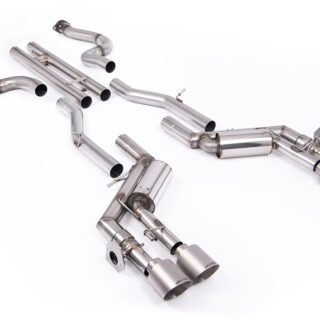 MILLTEK - SSXCH102 - CHEVROLET CAMARO GEN 6 SS 6.2L V8 2016&GT;2024 CAT-BACK