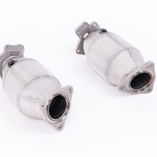 MILLTEK - SSXCH111 - CHEVROLET CORVETTE STINGRAY (C8) 6.2L V8 &AMP; E-RAY HYBRID (NON-OPF/GPF MODELS) / CORVETTE Z06 (C8) 5.5 V8 2020&GT;2026 HI-FLOW SPORTS CATS