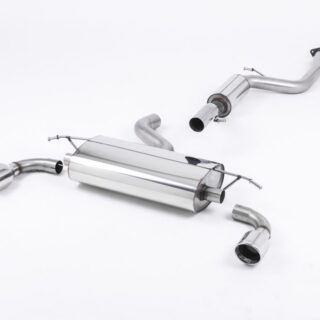 MILLTEK - SSXFD043 - FORD FOCUS MK2 ST 225 2005&GT;2010 CAT-BACK