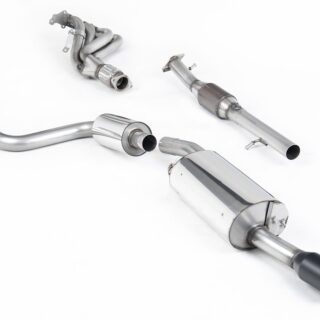 MILLTEK - SSXFD055 - FORD FIESTA MK5 ST 150 2005&GT;2008 FULL SYSTEM (INCLUDING HI-FLOW SPORTS CAT)