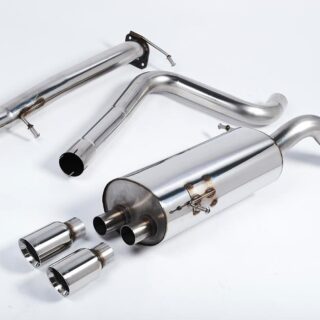 MILLTEK - SSXFD100 - FORD FIESTA MK6 ST 1.6 LITER ECOBOOST 182PS &AMP; ST200 2013&GT;2017 CAT-BACK