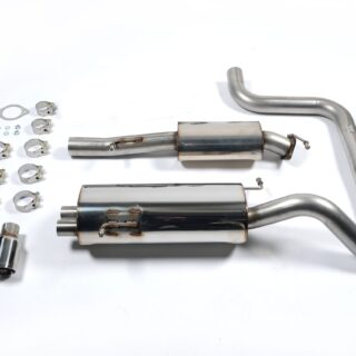 MILLTEK - SSXFD101 - FORD FIESTA MK6 ST 1.6 LITER ECOBOOST 182PS &AMP; ST200 2013&GT;2017 CAT-BACK