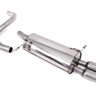 MILLTEK - SSXFD130 - FORD FIESTA MK6 1.6-LITRE DURATEC TI-VCT AND ZETEC S 2008&GT;2012 FRONT PIPE-BACK