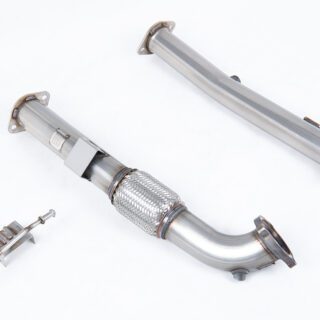 MILLTEK - SSXFD167 - FORD FOCUS MK2 ST 225 2005&GT;2010 LARGE-BORE DOWNPIPE AND DE-CAT
