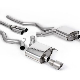 MILLTEK - SSXFD222 - FORD MUSTANG 2.3 ECOBOOST (S550 FASTBACK) 2015>2018 / (S650 FASTBACK) 2024>2026 CAT-BACK