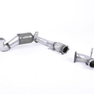 MILLTEK - SSXFD236 - FORD FIESTA MK7 1.0T ECOBOOST ST-LINE 3 &AMP; 5 DOOR (NON-OPF/GPF MODELS ONLY) 2017&GT;2019 CAST DOWNPIPE WITH RACE CAT