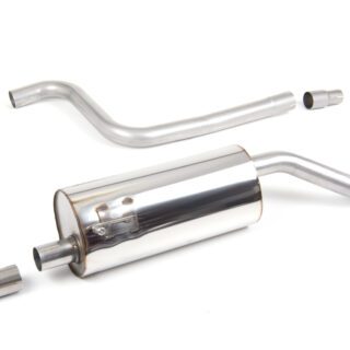 MILLTEK - SSXFD292 - FORD FIESTA MK7/MK8 1.0T ECOBOOST ST-LINE 3 &AMP; 5 DOOR (100 &AMP; 125 OPF/GPF MODELS ONLY) 2019&GT;2026 PARTICULATE FILTER-BACK