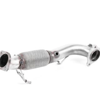 MILLTEK - SSXFD337 - FORD FOCUS MK4 ST 2.3-LITRE ECOBOOST ESTATE/WAGON/COMBI/HATCH (OPF/GPF EQUIPPED) 2019&GT;2026 LARGE-BORE DOWNPIPE AND DE-CAT
