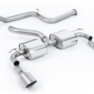 MILLTEK - SSXFD339 - FORD FOCUS MK2 RS 2.5T 305PS 2009&GT;2010 CAT-BACK