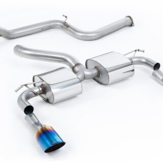 MILLTEK - SSXFD340 - FORD FOCUS MK2 RS 2.5T 305PS 2009&GT;2010 CAT-BACK
