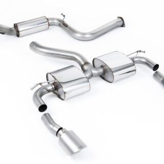 MILLTEK - SSXFD342 - FORD FOCUS MK2 RS 2.5T 305PS 2009&GT;2010 CAT-BACK