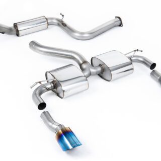MILLTEK - SSXFD343 - FORD FOCUS MK2 RS 2.5T 305PS 2009&GT;2010 CAT-BACK