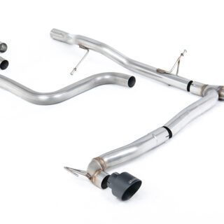 MILLTEK - SSXFD406 - FORD FIESTA MK7/MK8 1.0T ECOBOOST ST-LINE 3 &AMP; 5 DOOR (155PS HYBRID OPF/GPF MODELS ONLY) - MAXTON DESIGNS DUAL OUTLET KITS 2020&GT;2026 PARTICULATE FILTER-BACK