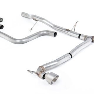 MILLTEK - SSXFD407 - FORD FIESTA MK7/MK8 1.0T ECOBOOST ST-LINE 3 &AMP; 5 DOOR (155PS HYBRID OPF/GPF MODELS ONLY) - MAXTON DESIGNS DUAL OUTLET KITS 2020&GT;2026 PARTICULATE FILTER-BACK