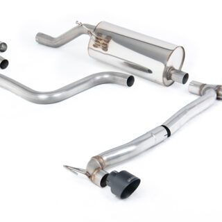 MILLTEK - SSXFD411 - FORD FIESTA MK7/MK8 1.0T ECOBOOST ST-LINE 3 &AMP; 5 DOOR (155PS HYBRID OPF/GPF MODELS ONLY) - MAXTON DESIGNS DUAL OUTLET KITS 2020&GT;2026 PARTICULATE FILTER-BACK