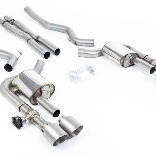 MILLTEK - SSXFD418 - FORD MUSTANG 5.0 V8 DARK HORSE (S650 FASTBACK) / MACH 1 (FASTBACK S550) 2021>2026 CAT-BACK