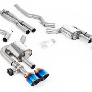 MILLTEK - SSXFD419 - FORD MUSTANG 5.0 V8 DARK HORSE (S650 FASTBACK) / MACH 1 (FASTBACK S550) 2021>2026 CAT-BACK