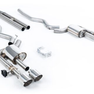 MILLTEK - SSXFD420 - FORD MUSTANG 5.0 V8 DARK HORSE (S650 FASTBACK) / MACH 1 (FASTBACK S550) 2021>2026 CAT-BACK