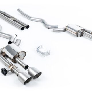 MILLTEK - SSXFD422 - FORD MUSTANG 5.0 V8 DARK HORSE (S650 FASTBACK) / MACH 1 (FASTBACK S550) 2021>2026 CAT-BACK