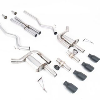 MILLTEK - SSXFD426 - FORD MUSTANG 5.0 V8 GT (S650 FASTBACK) 2024&GT;2026 CAT-BACK