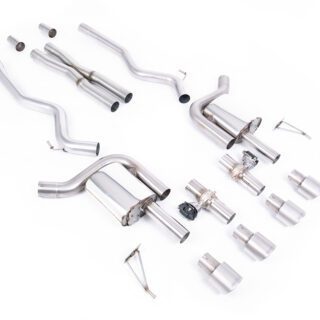 MILLTEK - SSXFD427 - FORD MUSTANG 5.0 V8 GT (S650 FASTBACK) 2024&GT;2026 CAT-BACK