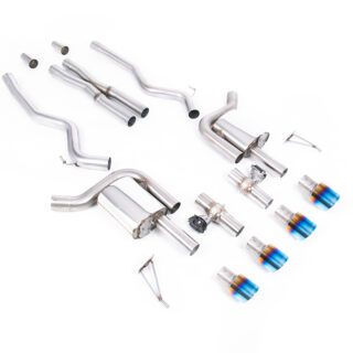 MILLTEK - SSXFD428 - FORD MUSTANG 5.0 V8 GT (S650 FASTBACK) 2024&GT;2026 CAT-BACK