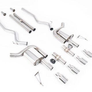 MILLTEK - SSXFD429 - FORD MUSTANG 5.0 V8 GT (S650 FASTBACK) 2024&GT;2026 CAT-BACK