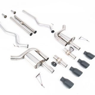 MILLTEK - SSXFD430 - FORD MUSTANG 5.0 V8 GT (S650 FASTBACK) 2024&GT;2026 CAT-BACK
