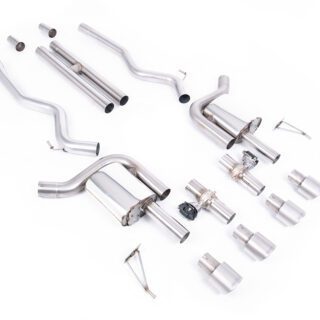 MILLTEK - SSXFD431 - FORD MUSTANG 5.0 V8 GT (S650 FASTBACK) 2024&GT;2026 CAT-BACK