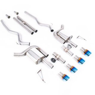 MILLTEK - SSXFD432 - FORD MUSTANG 5.0 V8 GT (S650 FASTBACK) 2024&GT;2026 CAT-BACK