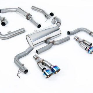 MILLTEK - SSXHO235 - HONDA / ACURA CIVIC TYPE R FK2 TURBOCHARGED 2.0 LITER I-VTEC (LHD MODELS ONLY) 2015&GT;2017 CAT-BACK