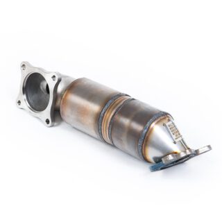 MILLTEK - SSXHO291 - HONDA / ACURA CIVIC TYPE R FK8 2.0 I-VTEC (BOTH OPF/GPF &AMP; NON OPF/GPF MODELS) 2017&GT;2026 CAST DOWNPIPE WITH HJS HIGH FLOW SPORTS CAT