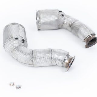 MILLTEK - SSXLM109 - LAMBORGHINI URUS 4.0 TWIN TURBO V8 650PS 2018&GT;2026 LARGE-BORE DOWNPIPE AND DE-CAT