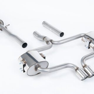 MILLTEK - SSXM008 - NEW MINI MK1 (R52) COOPER S CONVERTIBLE 2004&GT;2008 CAT-BACK
