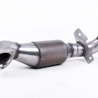 MILLTEK - SSXM015 - NEW MINI MK2 R56 COOPER S 1.6I TURBO / R58 COOPER S COUPE 2006&GT;2015 LARGE BORE DOWNPIPE AND HI-FLOW SPORTS CAT