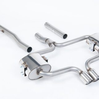 MILLTEK - SSXM403 - NEW MINI MK1 (R52) COOPER S CONVERTIBLE 2004&GT;2008 CAT-BACK