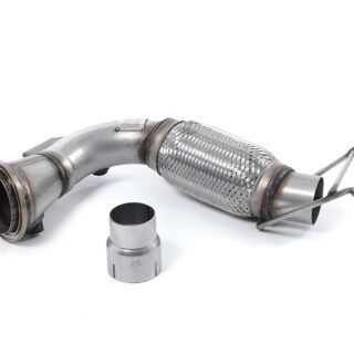 MILLTEK - SSXM420 - NEW MINI MK3 (F56) COOPER 1.5T (PRE-LCI ONLY) 2014&GT;2018 LARGE-BORE DOWNPIPE AND DE-CAT