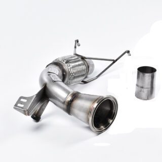 MILLTEK - SSXM426 - NEW MINI MK3 (F56) MINI COOPER S 2.0 TURBO (UK AND EUROPEAN MODELS &AMP; PRE-LCI ONLY) 2014&GT;2018 LARGE-BORE DOWNPIPE AND DE-CAT