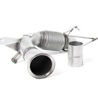 MILLTEK - SSXM452 - NEW MINI MK3 (F55-F56) MINI COOPER S 2.0 TURBO / MK3 MINI JCW & GP3 2.0 TURBO WITH GPF/OPF ONLY 2019>2026 LARGE-BORE DOWNPIPE