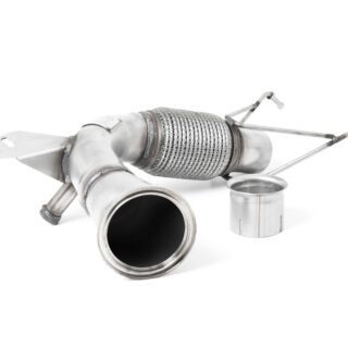 MILLTEK - SSXM453 - NEW MINI MK3 (F55-F56) MINI COOPER S 2.0 TURBO / MK3 MINI JCW & GP3 2.0 TURBO WITH GPF/OPF ONLY 2019>2026 LARGE-BORE DOWNPIPE