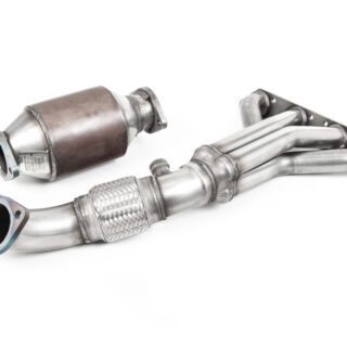MILLTEK - SSXM460 - NEW MINI MK1 (R50-R52-R53) COOPER / MINI MK1 (R50) ONE 1.6I 2001&GT;2006 MANIFOLD &AMP; HI-FLOW SPORTS CAT