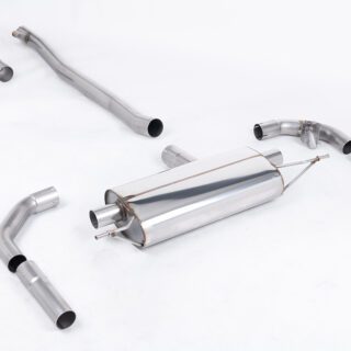 MILLTEK - SSXMZ140 - MERCEDES A-CLASS A35 AMG 2.0 TURBO (SALOON/SEDAN ONLY) / CLA-CLASS CLA35 AMG 2.0 TURBO COUPE & SHOOTING BRAKE 2019&GT;2026 FRONT PIPE-BACK + CAT-BACK