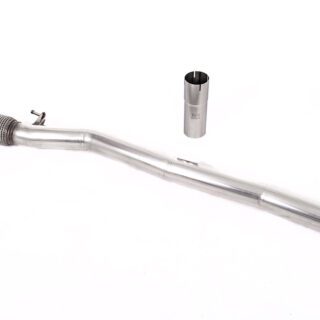 MILLTEK - SSXMZ136 - MERCEDES A-CLASS A35 AMG 2.0 TURBO SALOON-SEDAN / W177 HATCH ONLY OPF-GPF MODELS / CLA-CLASS CLA35 AMG 2.0 TURBO COUPE & SHOOTING BRAKE 2019>2026 LARGE-BORE DOWNPIPE AND DE-CAT
