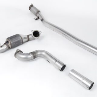 MILLTEK - SSXMZ151 - MERCEDES A-CLASS A35 AMG 2.0 TURBO SALOON-SEDAN-HATCH (ONLY - OPF/GPF MODELS) 2019&GT;2026 LARGE BORE DOWNPIPE AND HI-FLOW SPORTS CAT