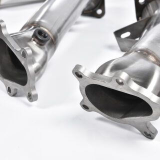 MILLTEK - SSXNI013 - NISSAN GT-R R35 2009&GT;2015 PRIMARY CATALYST REPLACEMENT PIPES