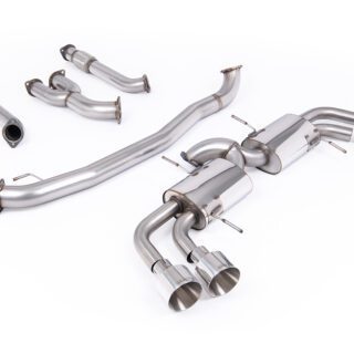 MILLTEK - SSXNI025 - NISSAN GT-R R35 2009&GT;2015 PRIMARY CAT-BACK