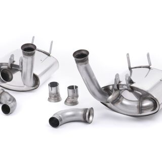 MILLTEK - SSXPO031 - PORSCHE 911 997.1 CARRERA AND CARRERA S 2004&GT;2008 REAR SILENCER(S)