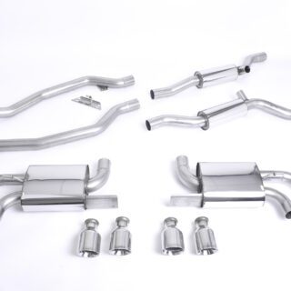 MILLTEK - SSXPO111 - PORSCHE CAYENNE 958 TURBO 4.8 V8 (PRE-FACELIFT) 2010&GT;2014 CAT-BACK